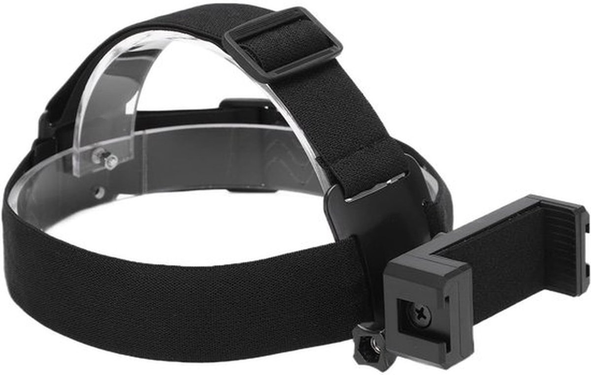 Hoofdbandbevestiging - Hoofdtelefoonhouder - Eerste-persoon beeld/video - Buiten Live-beugel met Telefoonclip