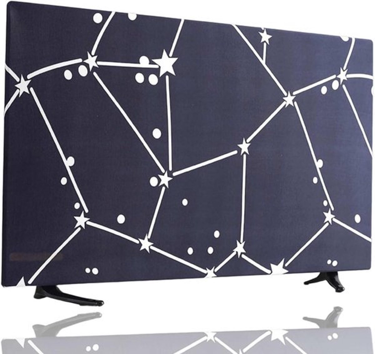Beschermhoes voor Buiten TV, Universele Bescherming voor Binnen/Buiten, Elastische TV Hoes voor Slimme TV (65 inch)