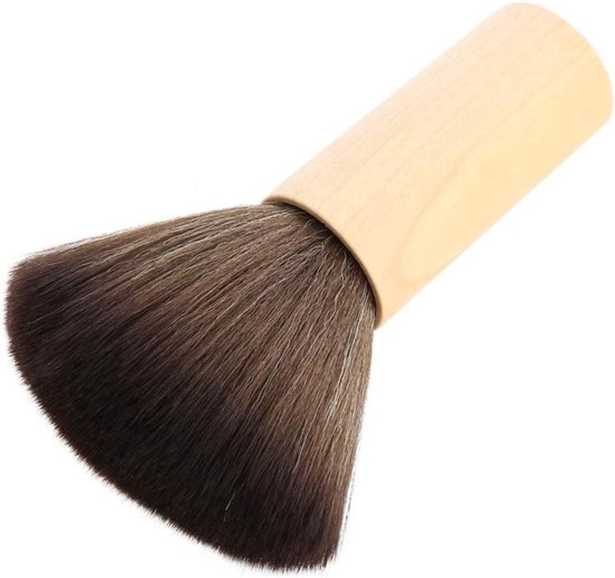 Kapper Nek Stofdoek - vezelborstel - Lichtbruin - haarstyling-accessoire - Geschikt voor Alle Haartypes - haarverzorgingshulpmiddel
