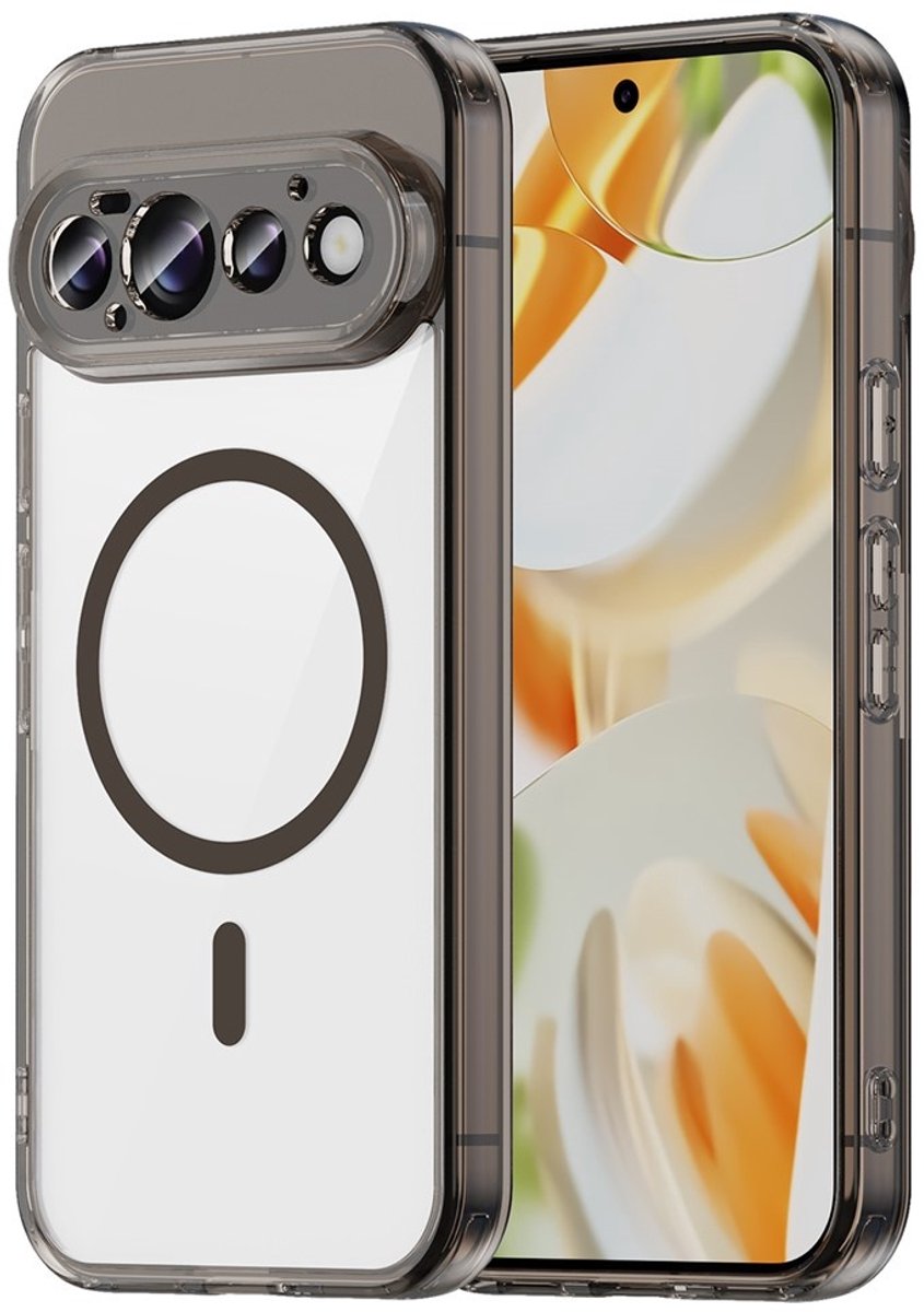 Coverup Hoesje - Geschikt voor Google Pixel 11 Hoesje - Coverup Clear TPU Back Cover - MagSafe Compatible - Zwart