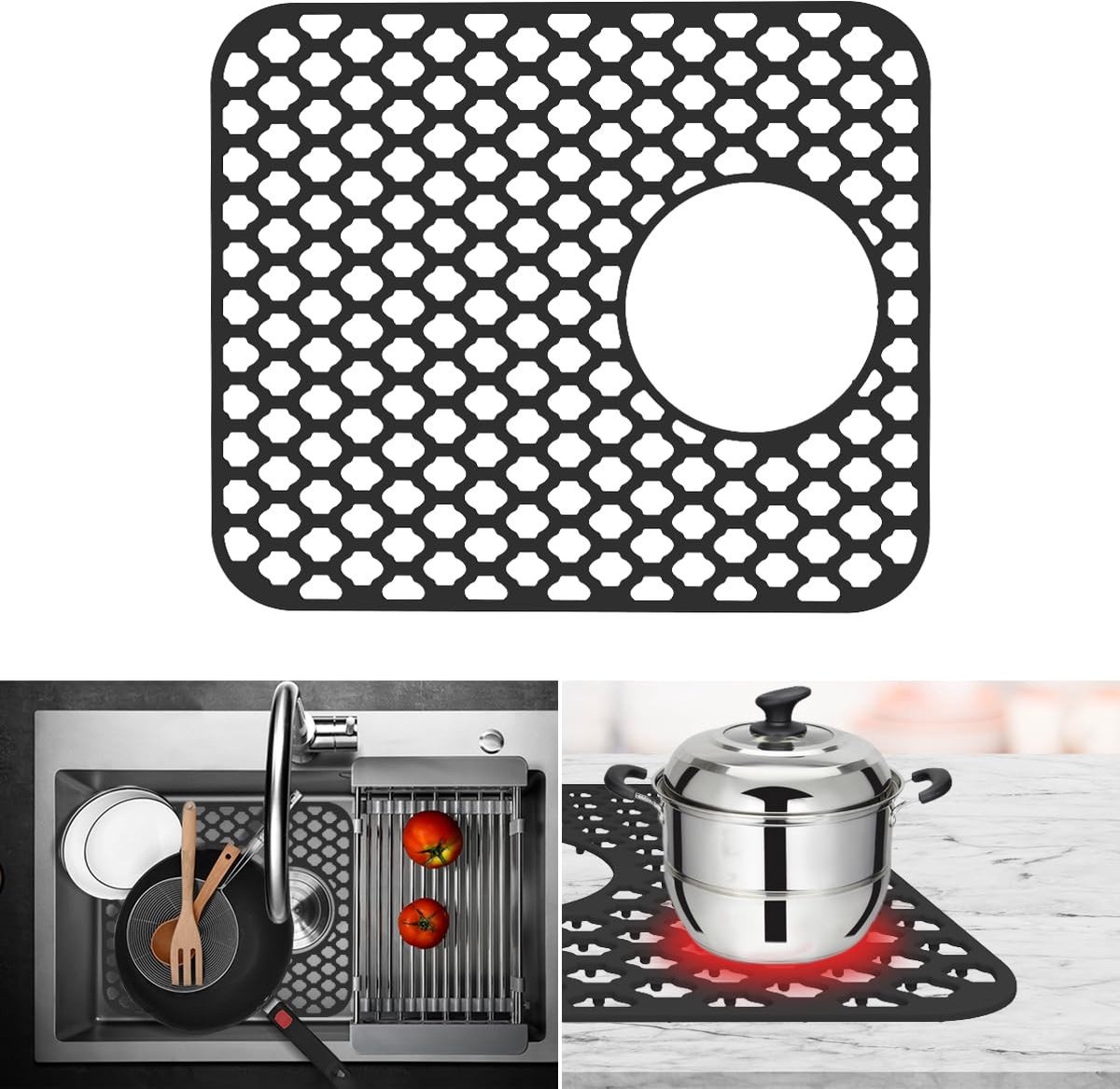 Solidchoice - Silicone Afwasbakmat met Sneldrogend Ontwerp