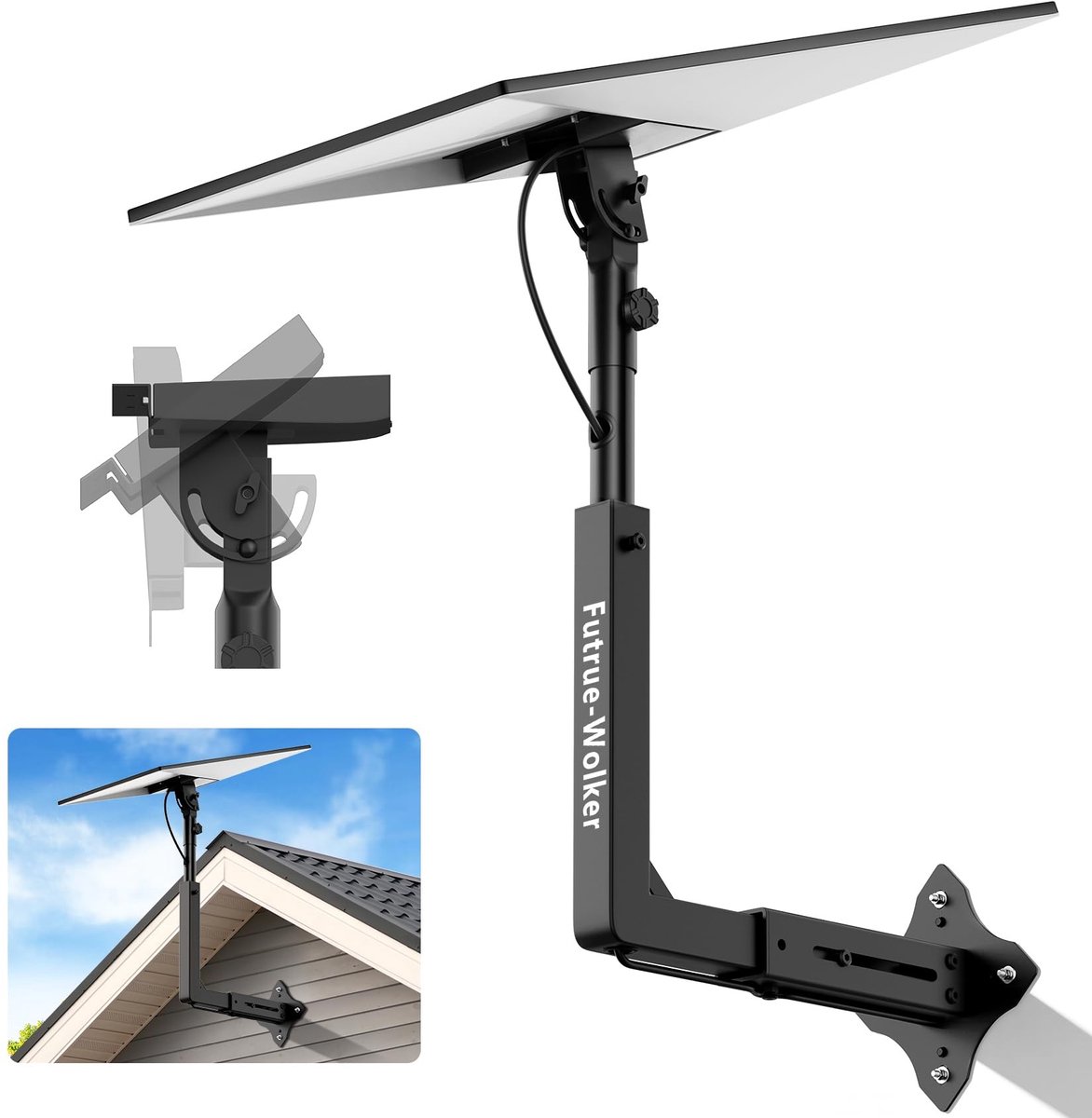Solidchoice - Verstelbare Wandhouder voor Starlink Gen 3 Antenne