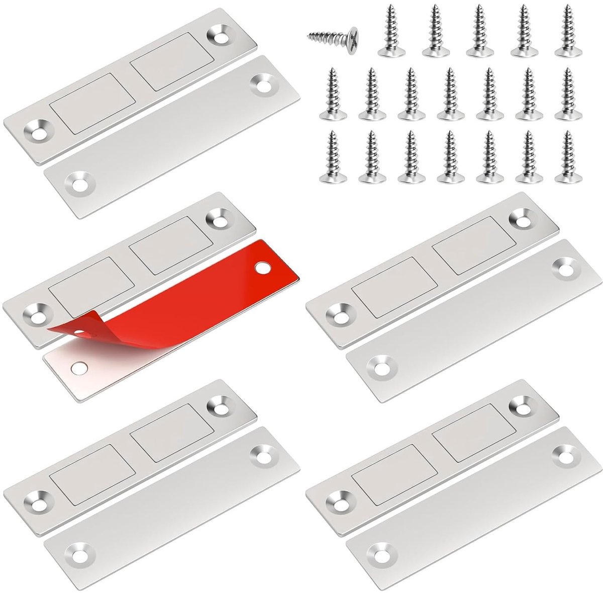 Solidchoice - Magnetische Deursluiter voor Kastdeuren met Sterke Magneet