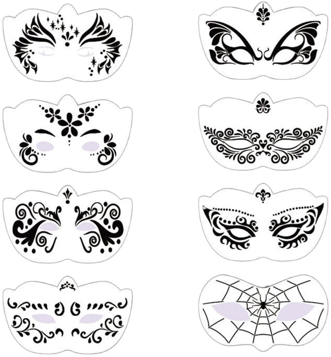 Solidchoice - Set van 8 Herbruikbare Tattoosjablonen voor Kinderen