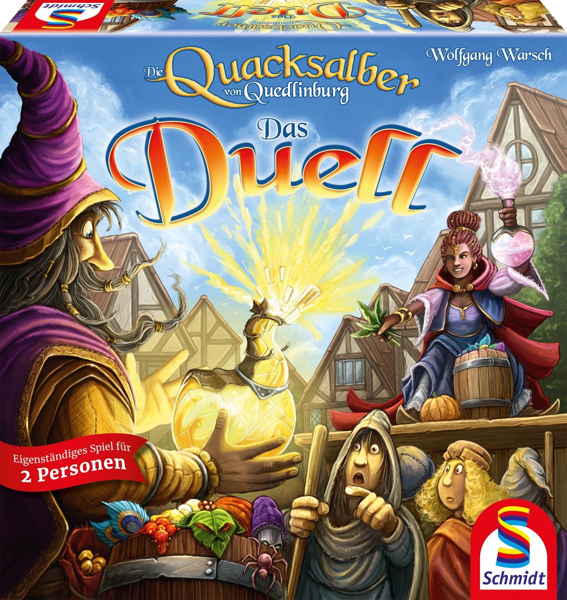 Solidchoice - De Charlatans van Belcastel - Duel Bordspel voor 2 Spelers