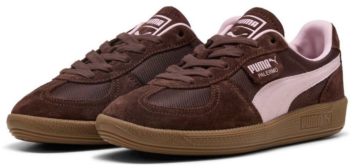 Puma-sneaker Palermo Vintage Update 401364 Bruin