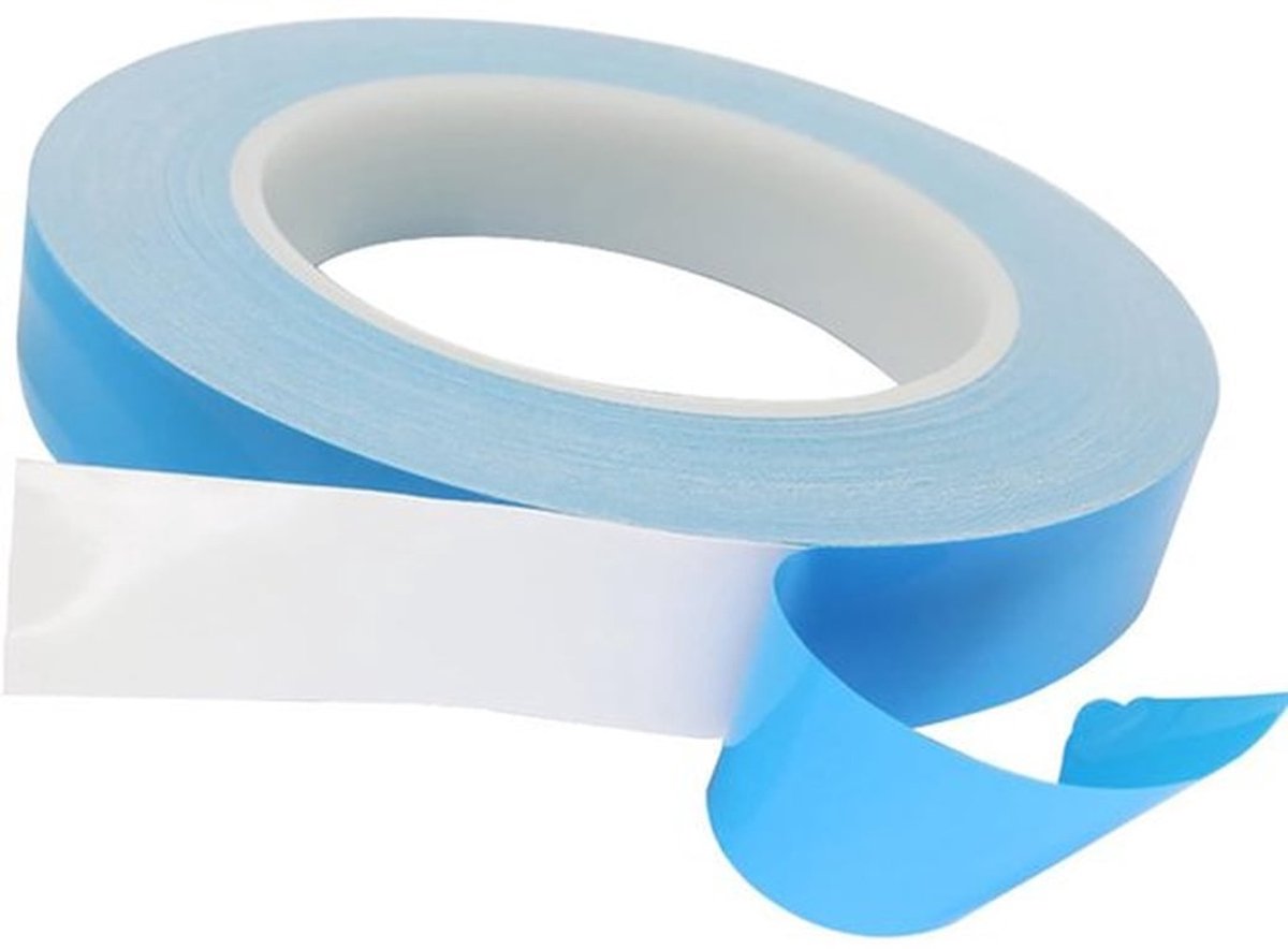Thermische Plakband - Dubbelzijdig - Uitstekende Isolatie - 20mm 25m - Hoge Thermische Geleidbaarheid - Perfect voor Elektronica - Ideaal...