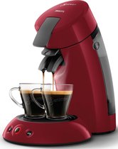 Bol.com Philips Senseo Original HD6553/80 - Koffiepadapparaat - Rio rood aanbieding