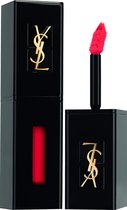 Yves Saint Laurent - Rouge Pur Couture Vinyl Cream Lipstick - Lesklá rtěnka s krémovou texturou 5,5 ml 411 Rhythm Red