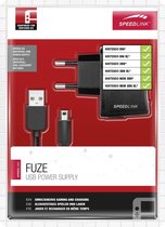 Speedlink FUZE - USB Power Supply - Zwart (New 3DS / New 3DS XL / 3DS / 3DS XL)