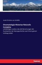 Onomatologia Historiae Naturalis Completa