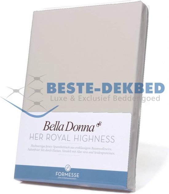 Bella Donna Topper Hoeslaken - Zilver (0520)