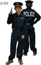 Politie jongen met kepie - Maat 164
