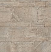 Restored Sandstone Wall beige behang (vliesbehang, beige)