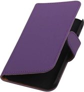 Bookstyle Wallet Case Hoesje voor Galaxy Xcover 2 S7710 Paars