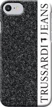 Trussardi Jeans Glitter Soft Case Apple iPhone 7/8 Black