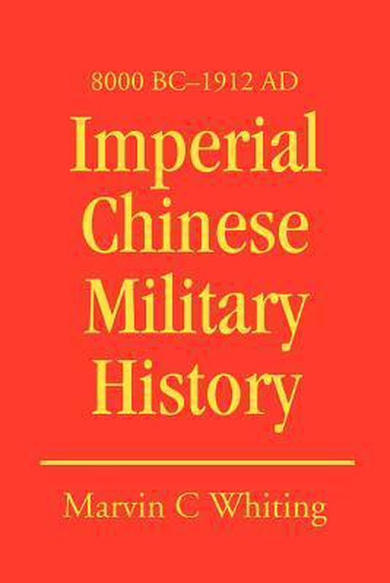 Imperial Chinese Military History - cover