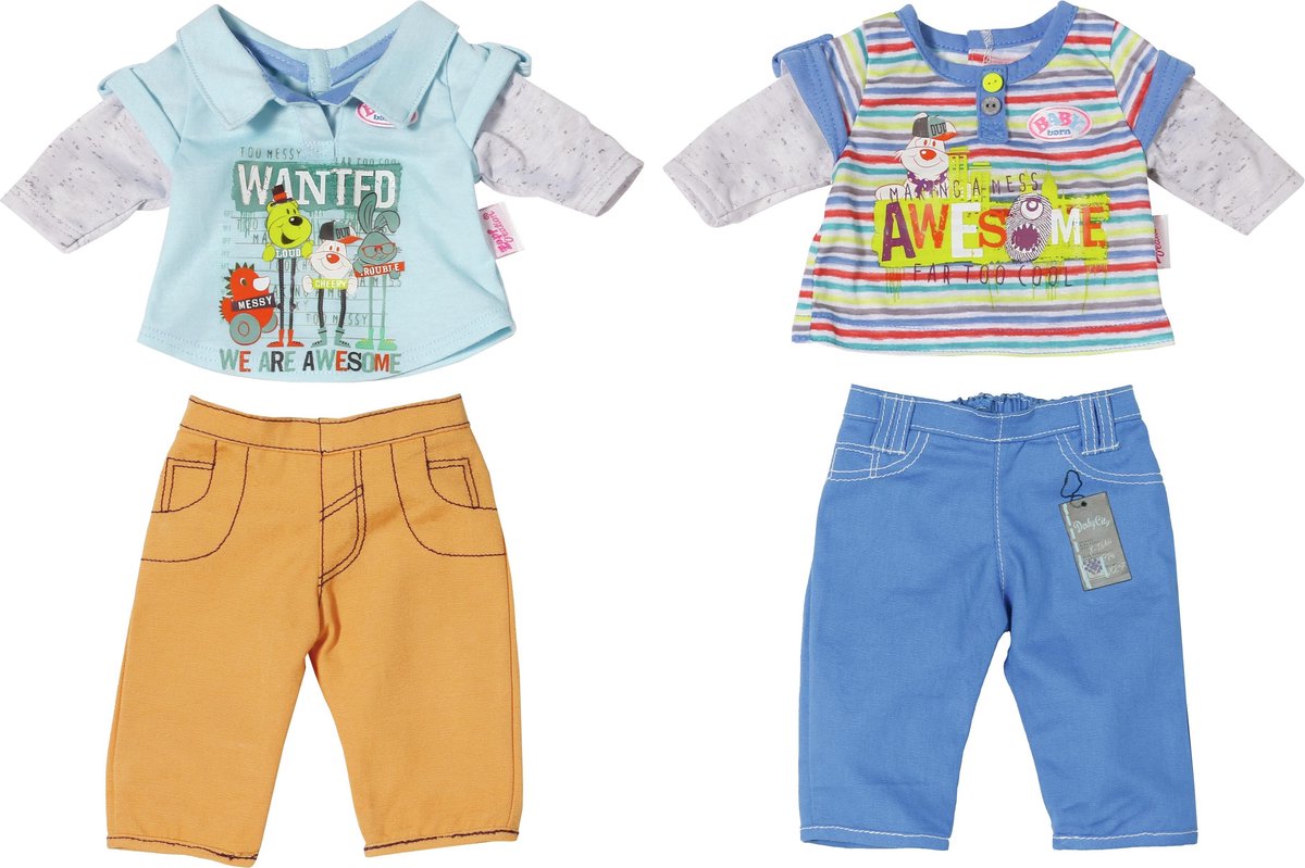 BABY born Boys Collection - Poppenkleertjes | bol.com