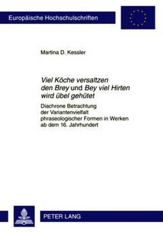 Viel Köche versaltzen den Brey und Bey viel Hirten wird üb ... - cover