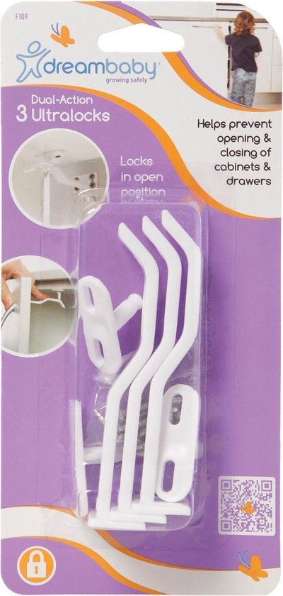 Dream Baby Veiligheidshaakjes Keukenkastjes - Kinderbeveiliging voor Kasten  - Kastslot | bol.com