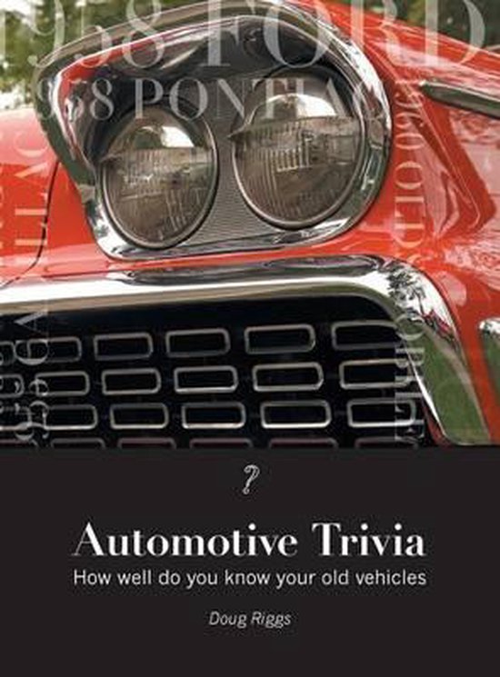 Automotive Trivia 9781460260692 Doug Riggs Boeken