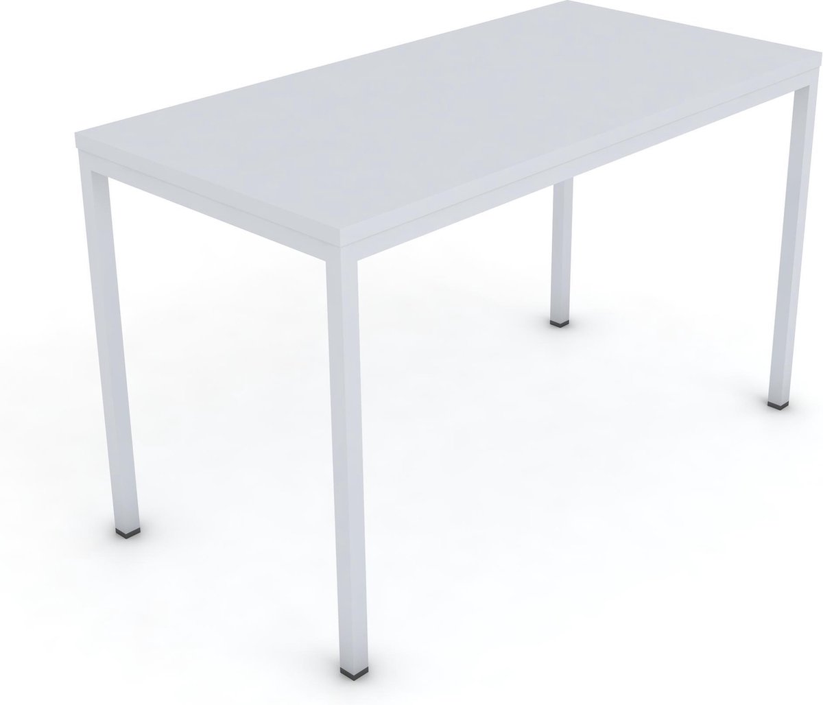 Vera Kantinetafel 120 x 60 x 75 Computertafel Bureau Tafel Metaal Grijs kantine