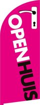 Beachflag - Open Huis - #1 - Vlag + Hengelsysteem - Actievlag.nl