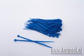 Kabelbinders/tyraps blauw. 775mm x 9.0mm. 1x100 stuks + Kortpack pen (099.0319)