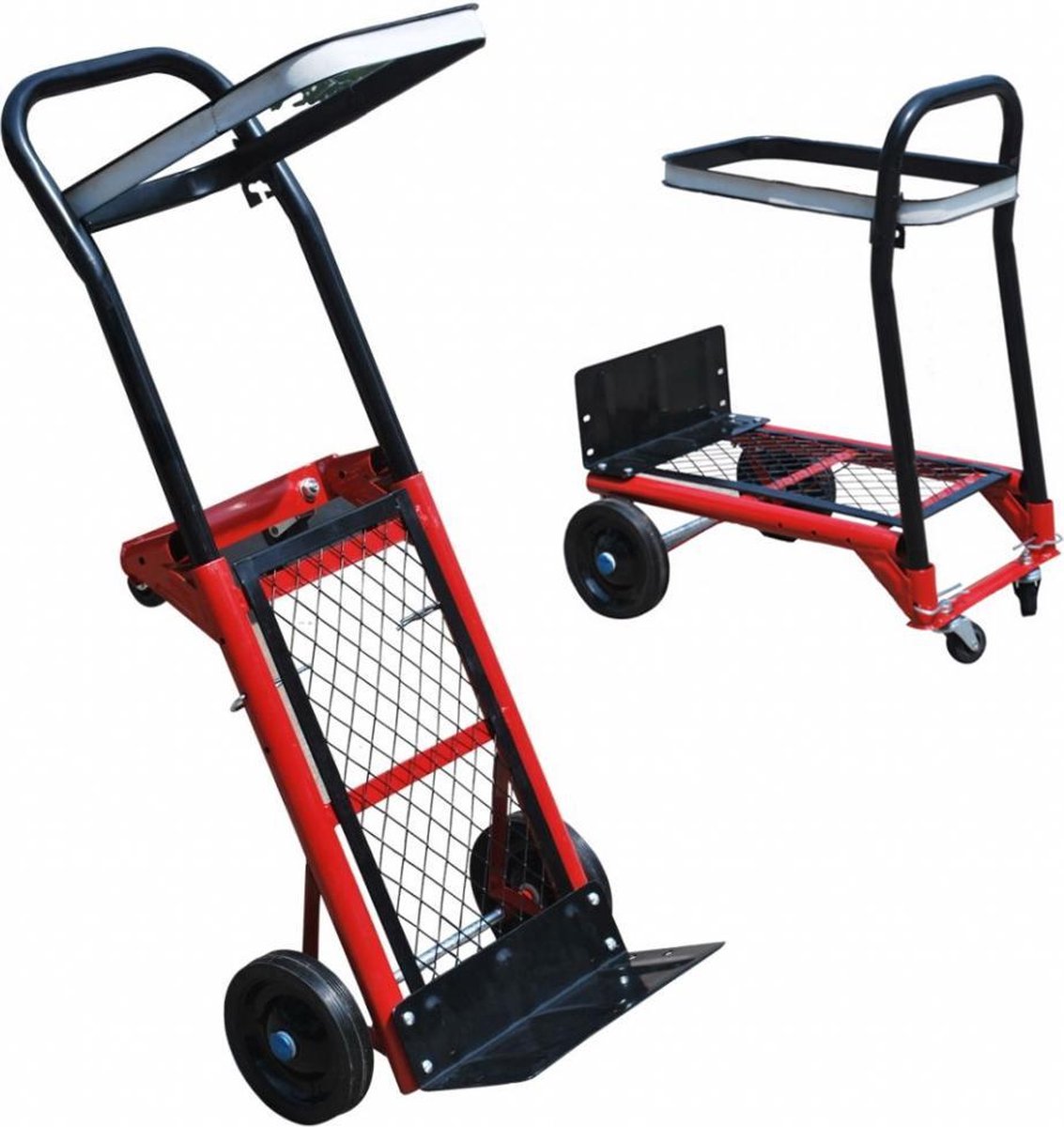 Ravendo Steekwagen ALU 200 2-in-1 M - Multifunctionele Steekkar  200 Kg En Platformwagen 250 Kg