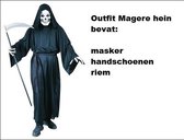 Horror outfit Magere Hein - Halloween | Horror | griezel | dood | Creepy | thema feest | scary