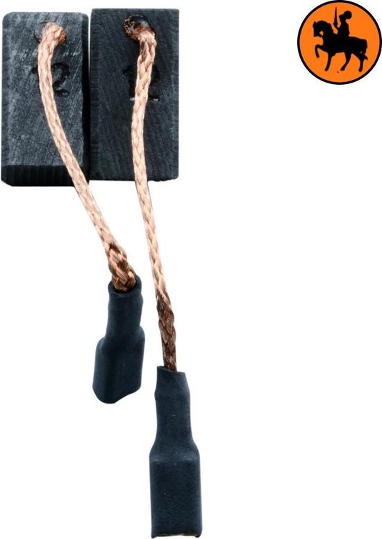 Jeu de balais de charbon pour affûteur AEG 412101 - 5x8x15mm - Remplace 4,931,392,612