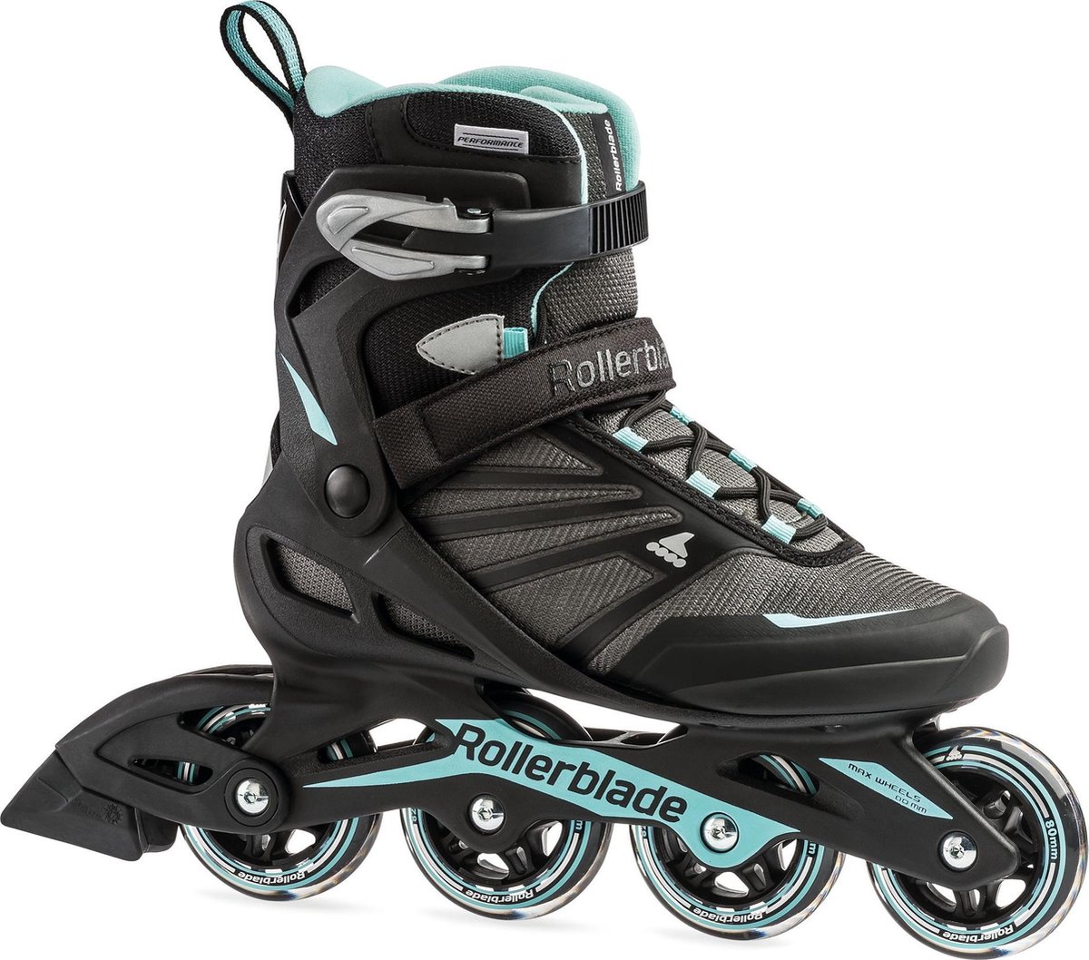 Rollerblade Inlineskates - Maat 40 - Vrouwen - zwart/grijs/blauw
