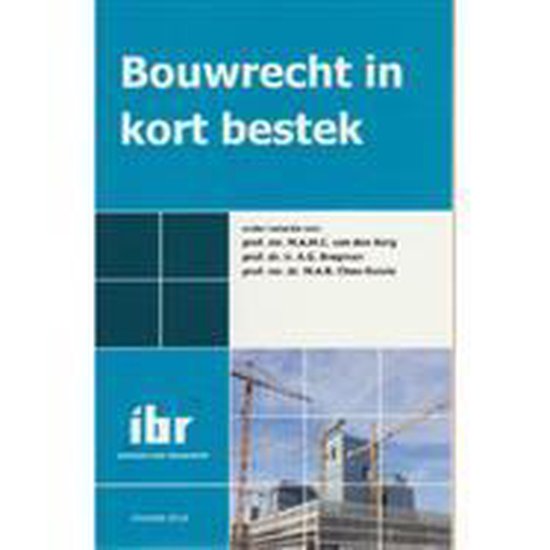 Bouwrecht in kort bestek - cover
