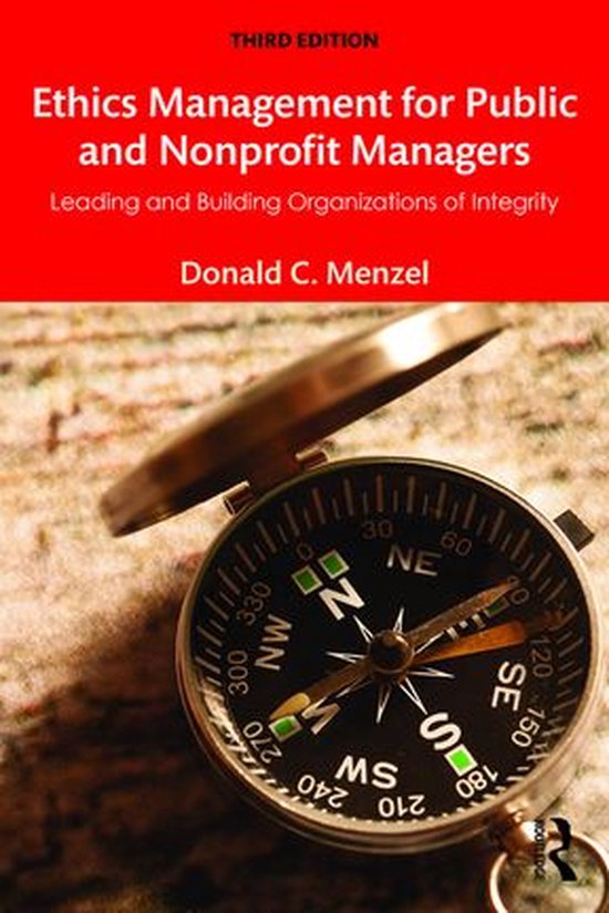Ethics Management for Public and Nonprofit Managers - cover