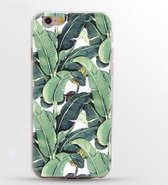 iPhone 8 Plus / 7 Plus (5.5 Inch) - hoes, cover, case - TPU - Bananenbladeren