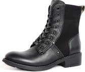 G-Star Raw Labour Boots - Zwarte Laarzen - Bikerstijl - D08391 - Maat: 36
