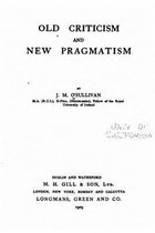 Old Criticism and New Pragmatism
