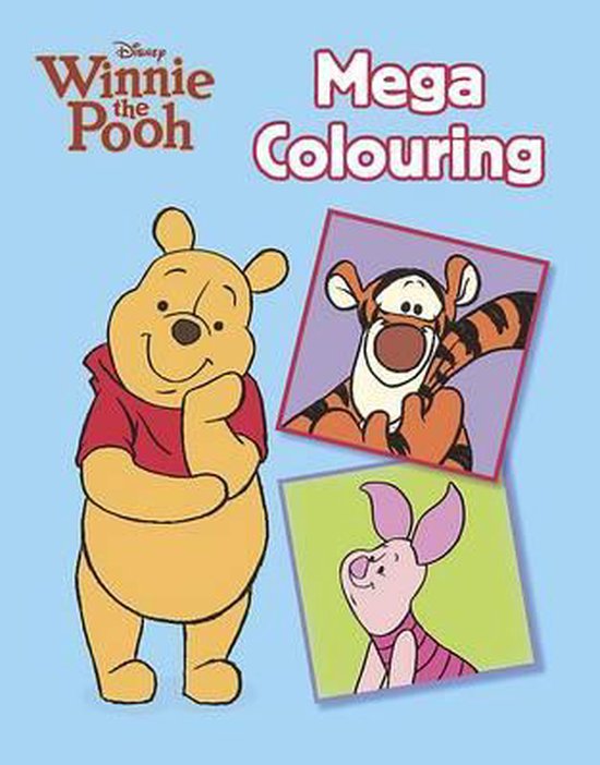 Disney Winnie the Pooh Mega Colouring, Parragon Books Ltd