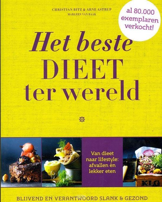 Cover van het boek 'Het beste dieet ter wereld' van Christian Bitz