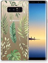 Samsung Galaxy Note 8 Uniek TPU Hoesje Leaves