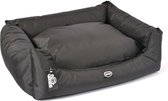Duvo+ Bed Siesta Caviar Dierenmand Zwart 75 cm