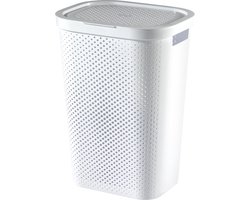 Curver Infinity Dots Wasmand - 60 l - Wit