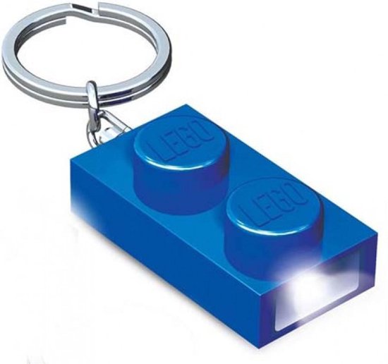 Lego: LED Blauw 1*2 Sleutelhanger met Licht | bol.com