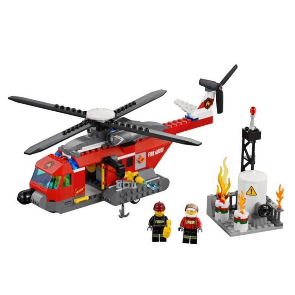 LEGO City Brandweerhelikopter - 60010 | bol.com