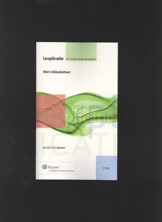 Wet milieubeheer 9789013053470 C.A. Janssen Boeken bol