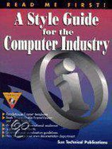 Read Me First! A Style Guide for the Computer Industry
