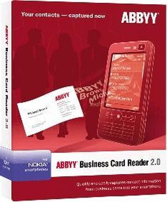 ABBYY Business Card Reader 2.0 Nederlands