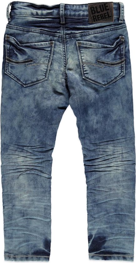 Blue Rebel Jongens Jogg jeans STEEL blue moon wash - Blauw - Maat 110 |  bol.com
