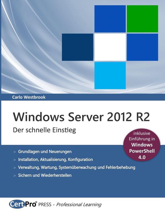 Windows Server 2012 R2 - Der schnelle Einstieg - cover