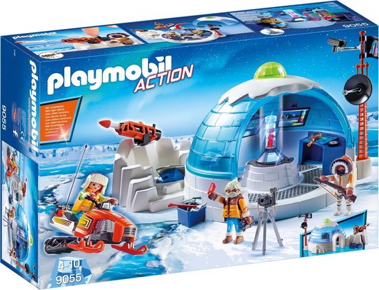 Playmobil Action: Hoofdkwartier Poolexpeditie (9055) | bol.com